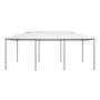 Voir la diapositive 3 : VIDAXL Belvedere 600x298x270 cm Blanc 180 g/m^2