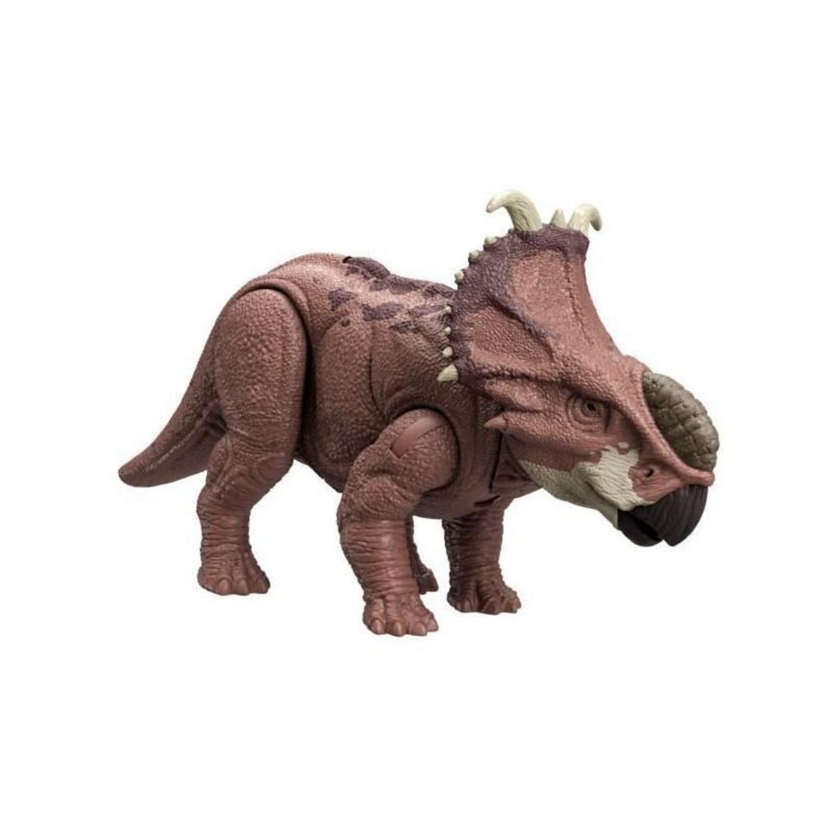 MATTEL Jurassic World-Pachyrhinosaurus Rugissement Féroce-Figurine articulée HTK72