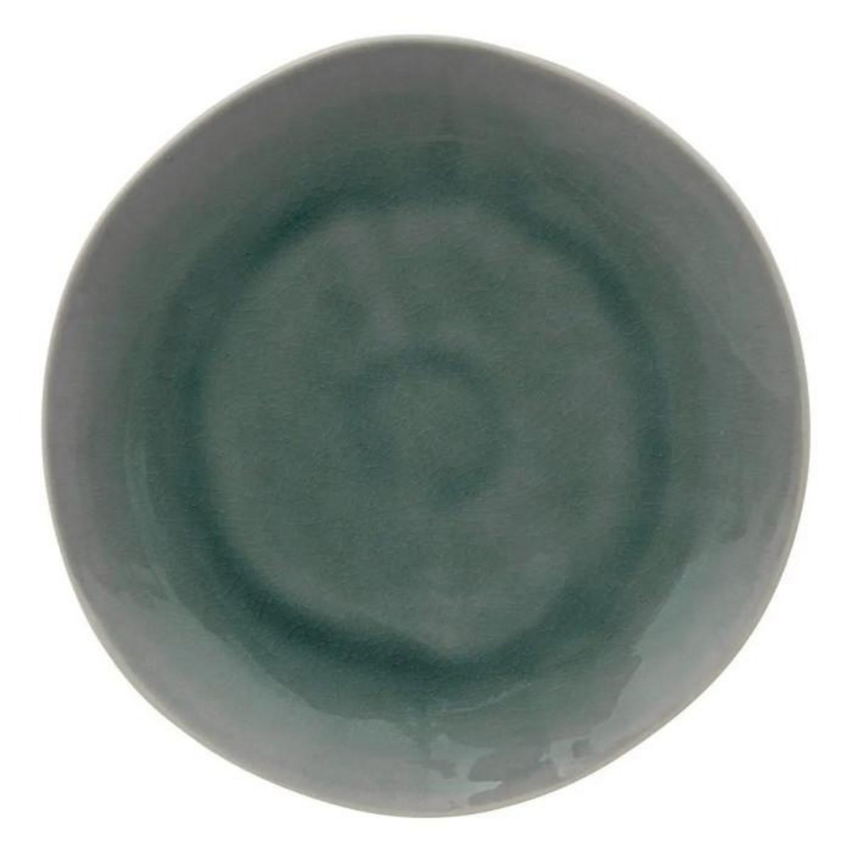 SECRET DE GOURMET Lot de 6 Assiettes à Dessert  Esmee  20cm Vert