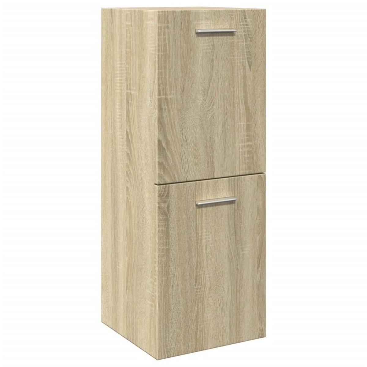 VIDAXL Armoire de salle de bain Chene sonoma 30x30x80 cm Agglomere