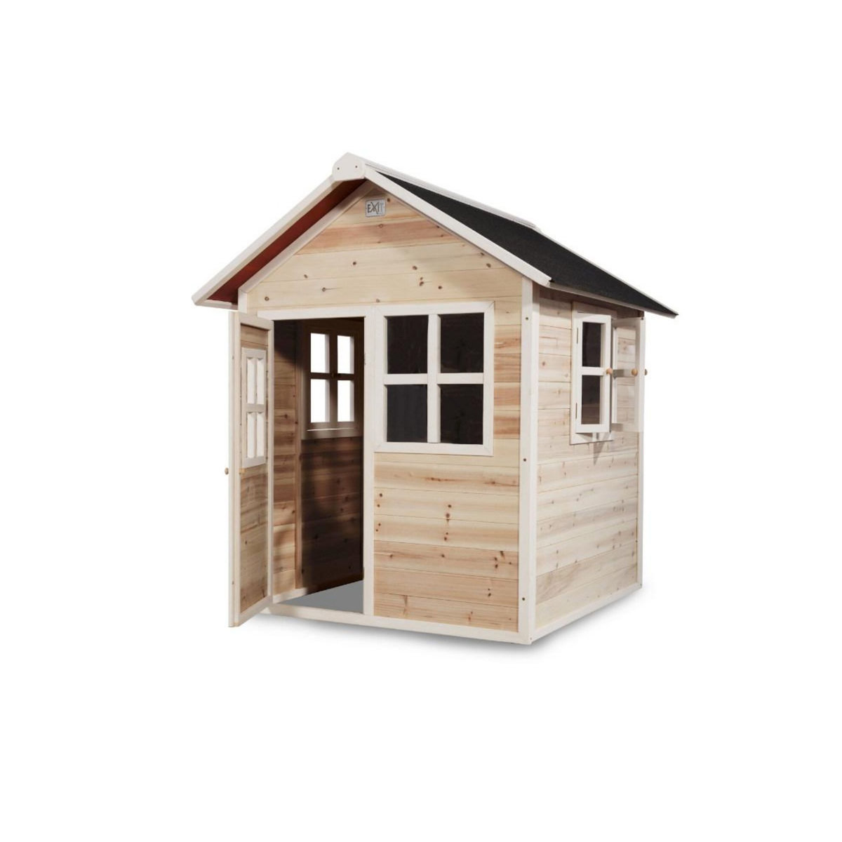 EXIT TOYS Maisonnette en bois pour enfants Loft 100 Naturel - Exit Toys
