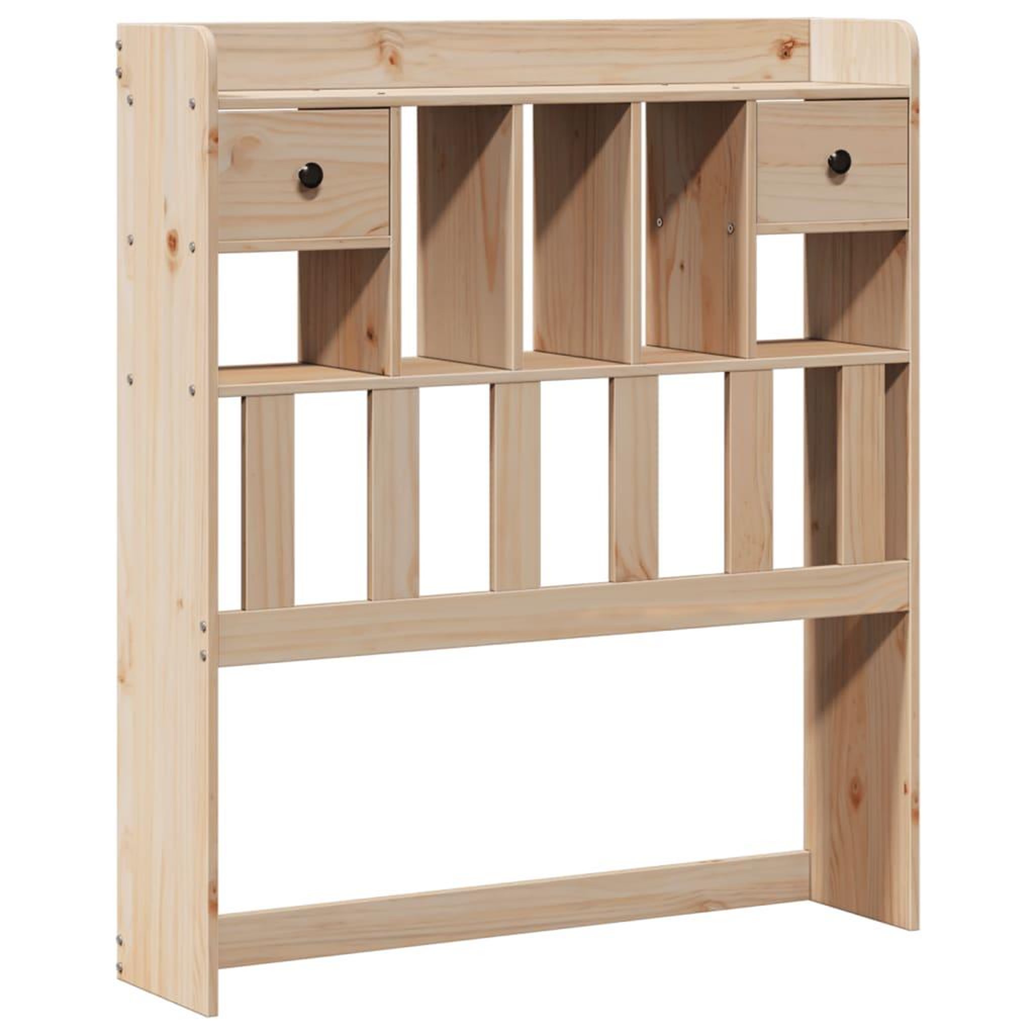 Voir la diapositive 5 : VIDAXL Lit bibliotheque sans matelas 75x190 cm bois de pin massif