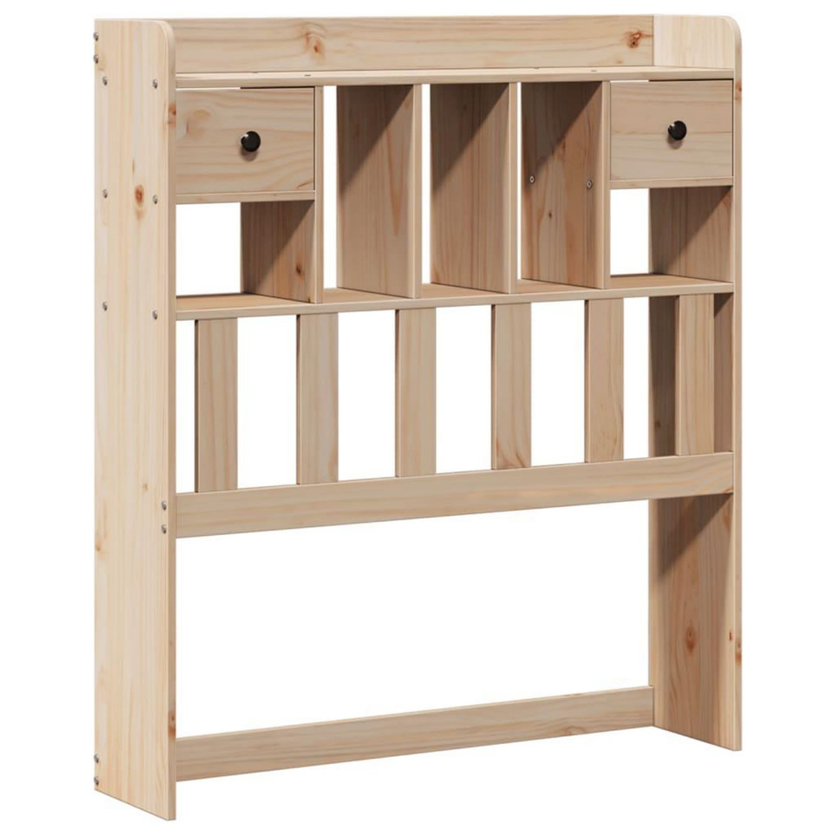VIDAXL Lit bibliotheque sans matelas 75x190 cm bois de pin massif