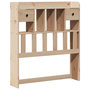 Voir la diapositive 5 : VIDAXL Lit bibliotheque sans matelas 75x190 cm bois de pin massif