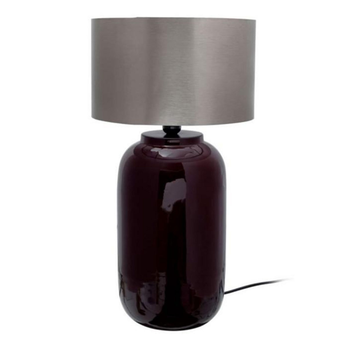 Paris Prix Lampe à Poser Design  Arto  57cm Violet & Argent
