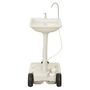 Voir la diapositive 5 : VIDAXL Ensemble de toilette support de lavage des mains reservoir eau