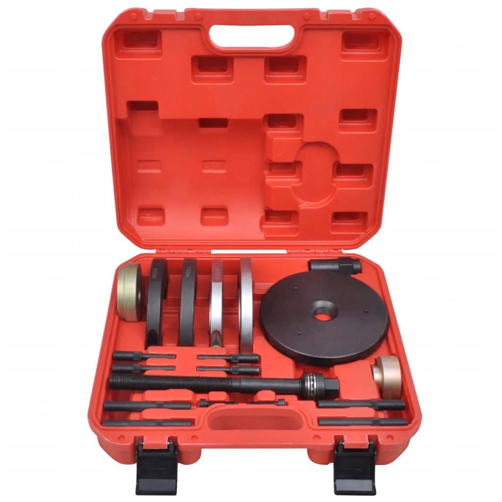 Voir la diapositive 3 : VIDAXL Kit d'outils de roulement de moyeu de roue gen2 19 pcs 82 mm