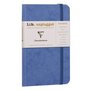 CLAIREFONTAINE Carnet Roadbook petits carreaux - 9x14cm - 128 pages -  Life Unplugged - Bleu
