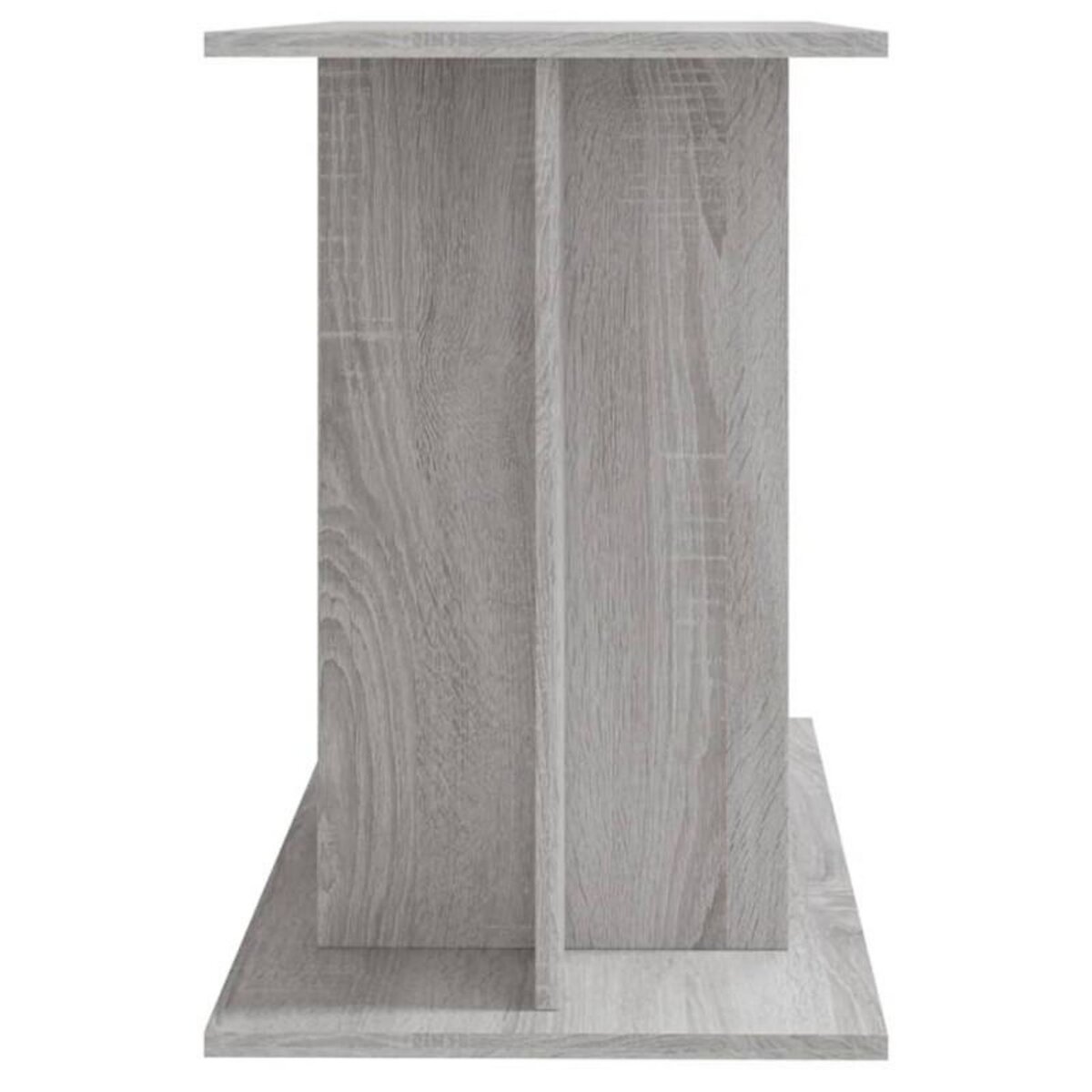 VIDAXL Support pour aquarium sonoma gris 100x40x60cm bois d ingénierie
