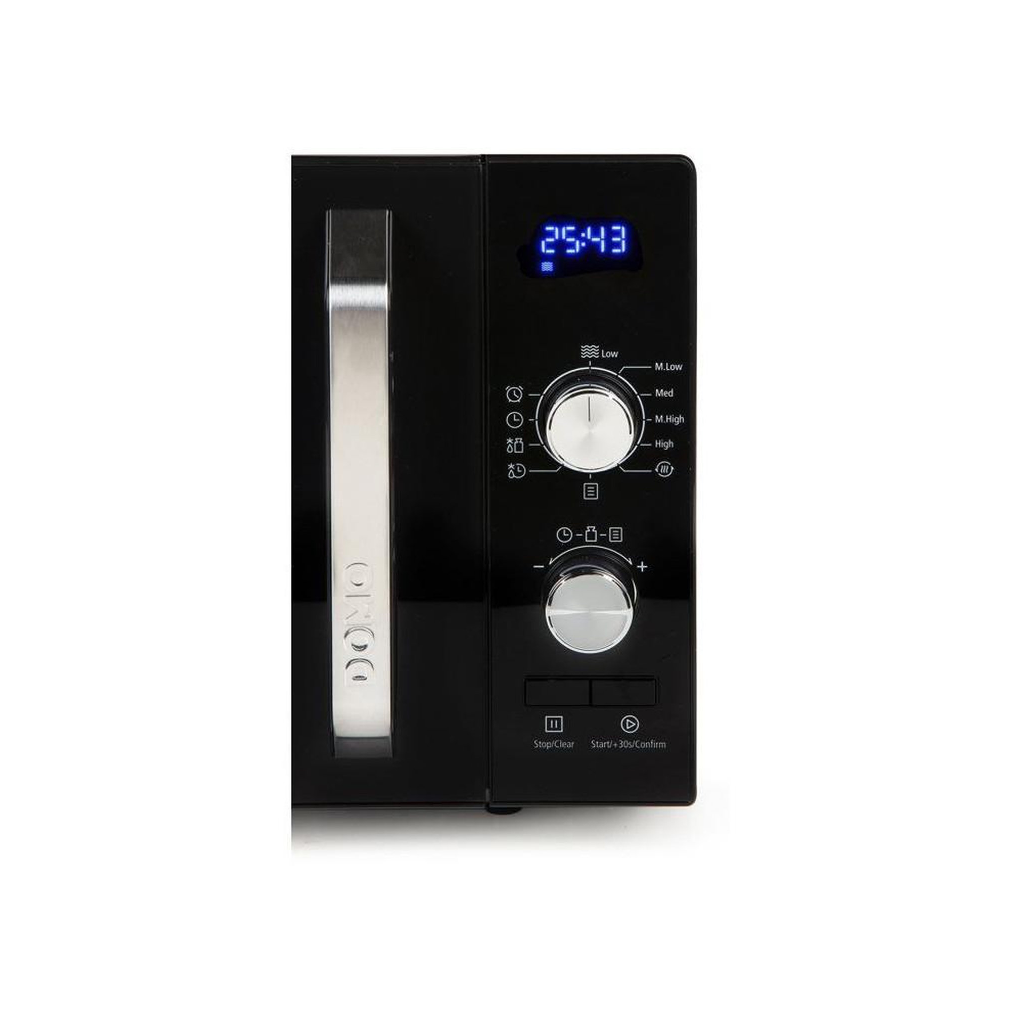 Voir la diapositive 4 : Domo Micro-ondes solo 23l 800w noir - DO2924