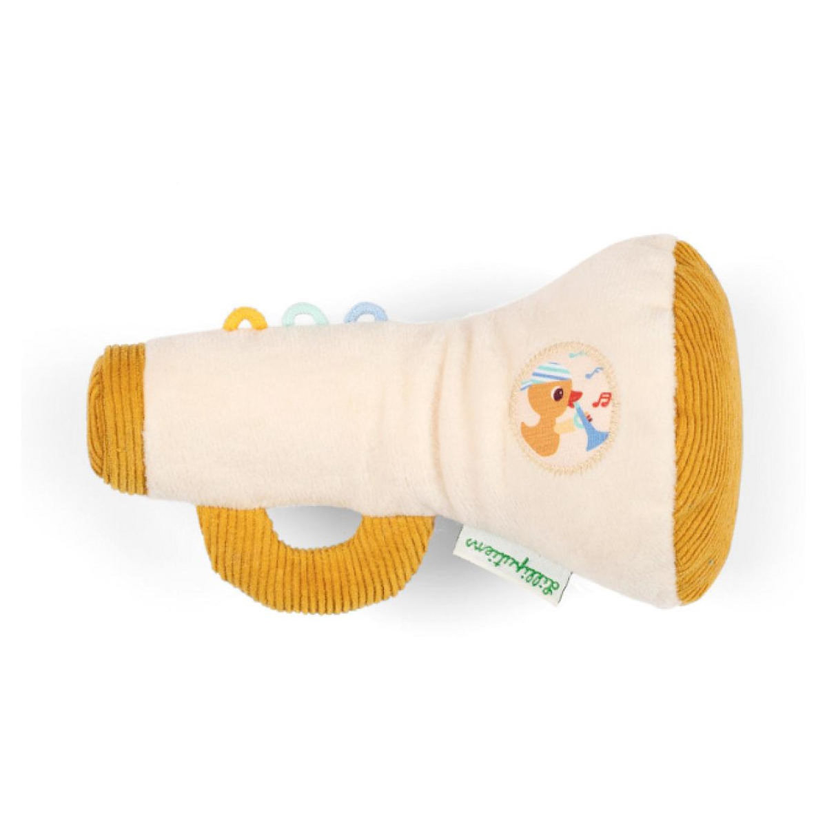 LILLIPUTIENS Hochet trompette Gaspard le canard