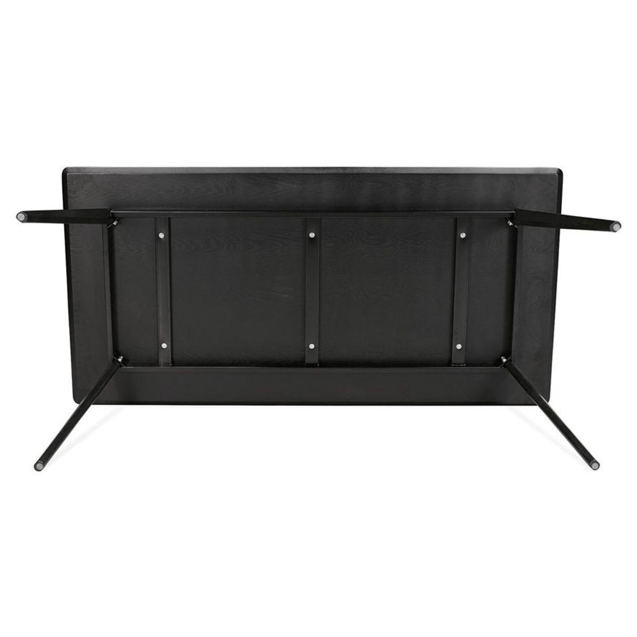 Voir la diapositive 4 : Paris Prix Table à manger design en bois  tabika  180cm noir