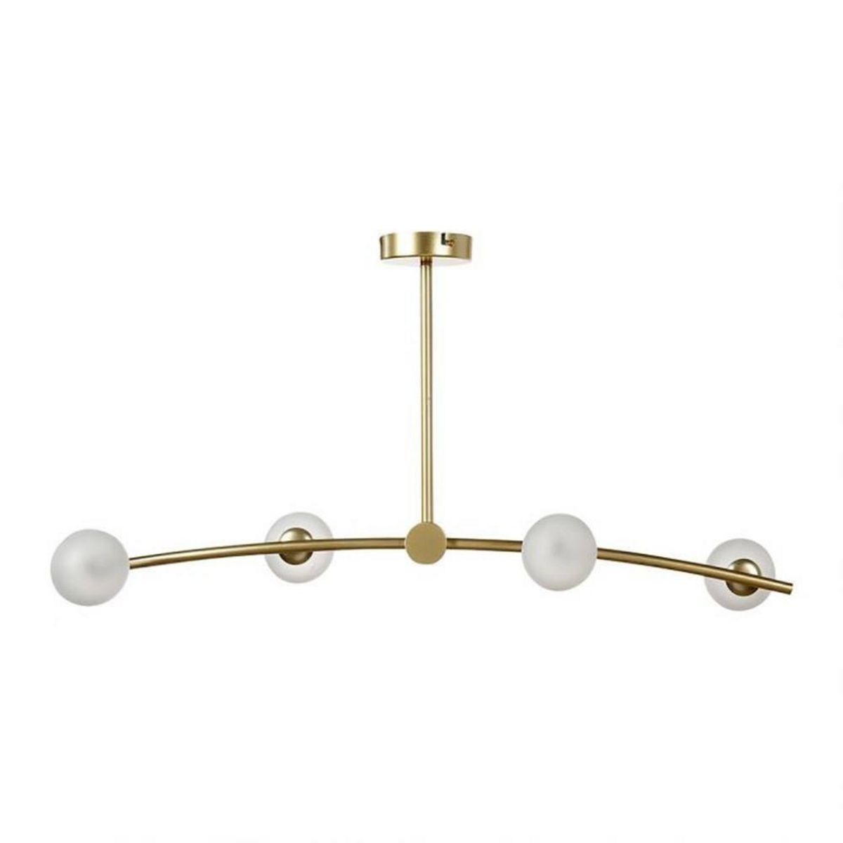 OSTARIA Suspension métal doré Pleïades