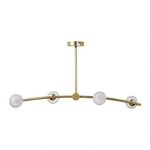 OSTARIA Suspension métal doré Pleïades