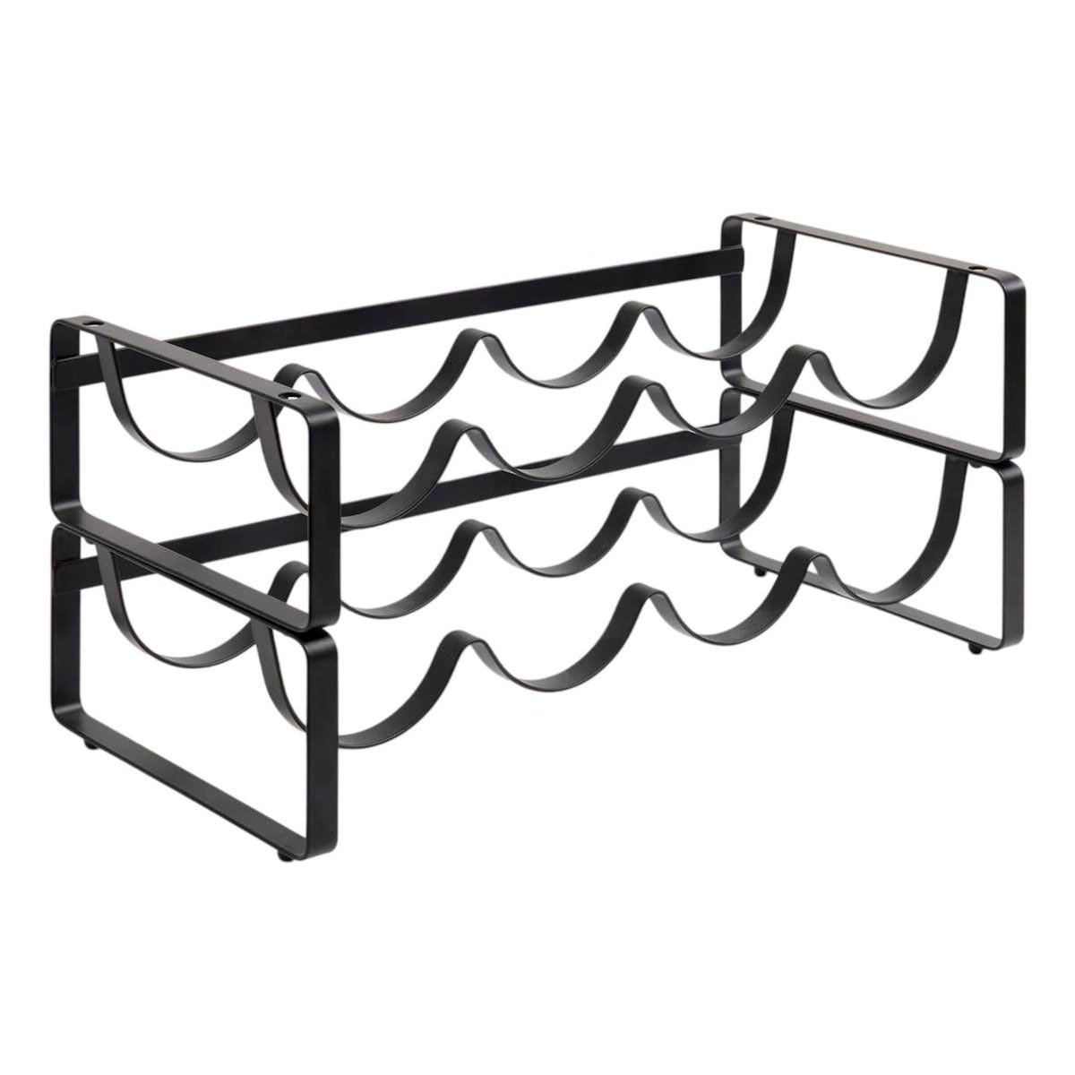 FIVE Porte-Bouteilles Empilable  Black Edition  41cm Noir