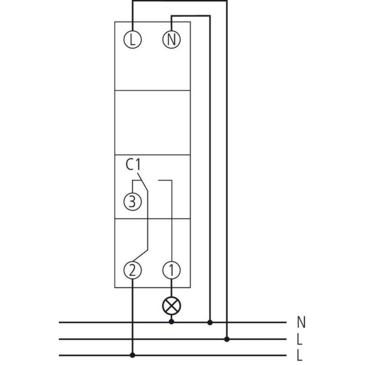 THEBEN Horloge programmable digitale TR 608 TOP2 S THEBEN 6080101