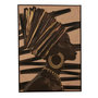 Voir la diapositive 1 : Paris Prix Tableau Déco  Femme Africaine II  103x143cm Marron