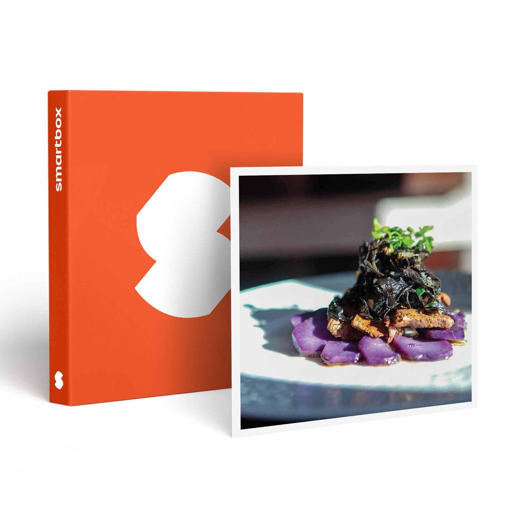 Voir la diapositive 1 : Smartbox Adresses gastronomiques : repas 3 plats avec vin au restaurant Le Petit Comptoir à Narbonne - Coffret Cadeau Gastronomie