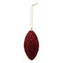 Voir la diapositive 3 : ATMOSPHERA Lot de 2 Boules de Noël Déco  Gouttes  10cm Rouge