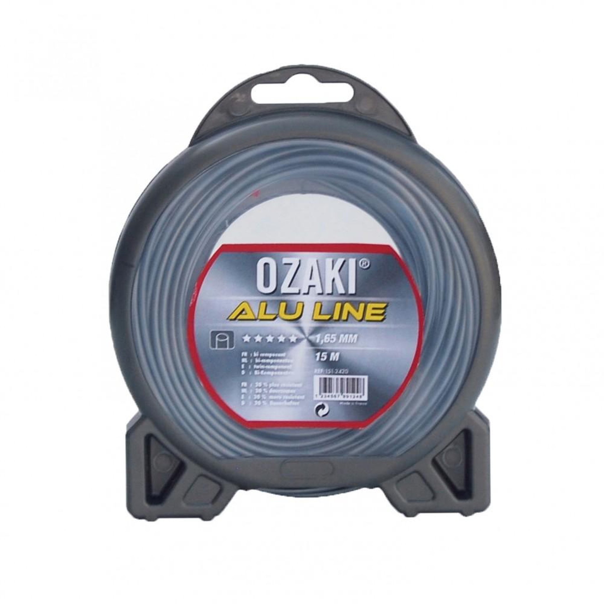 OzaKI FIL NYLON ROND 15M DIAM 2MM ALU LINE
