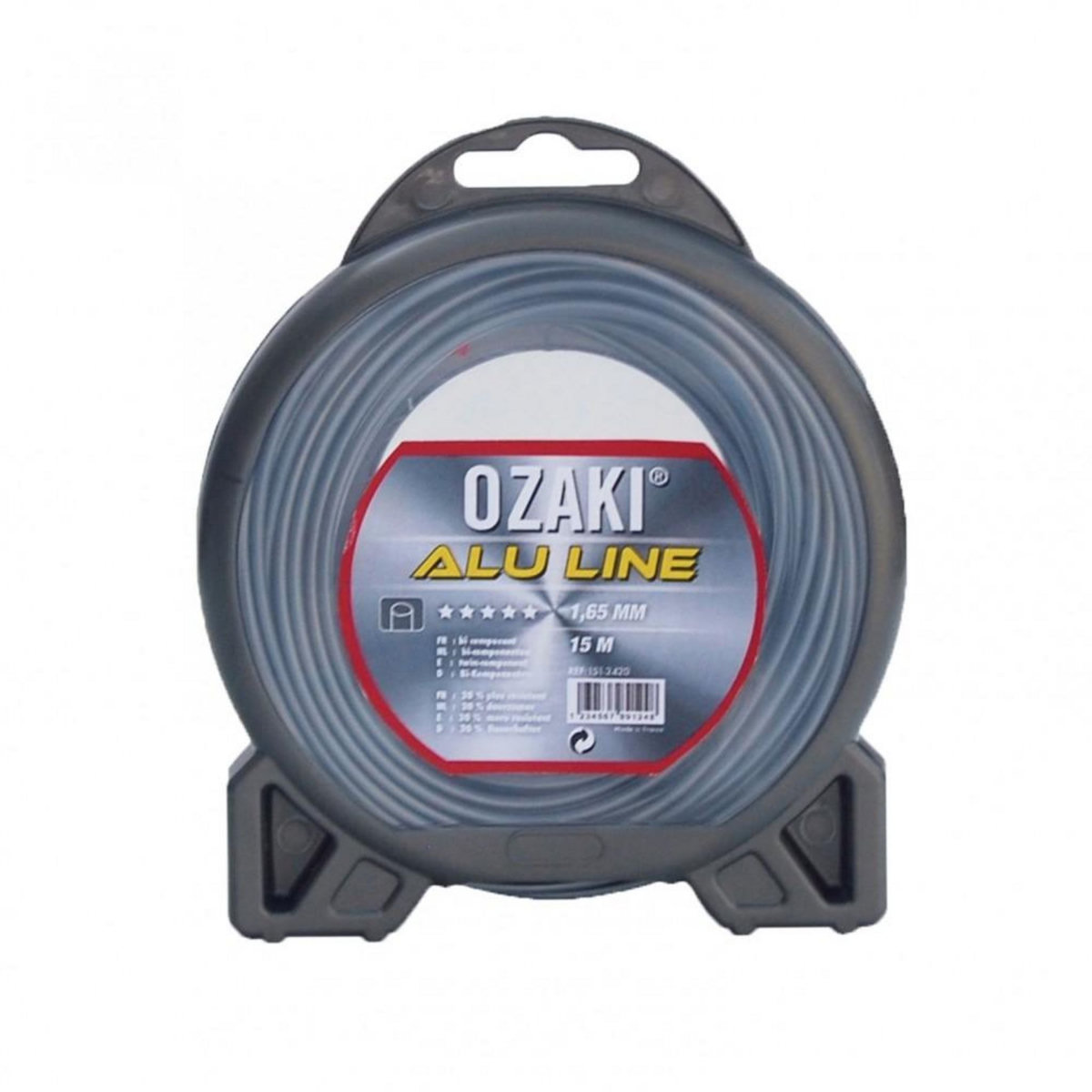 OzaKI FIL NYLON ROND 15M DIAM 2MM ALU LINE
