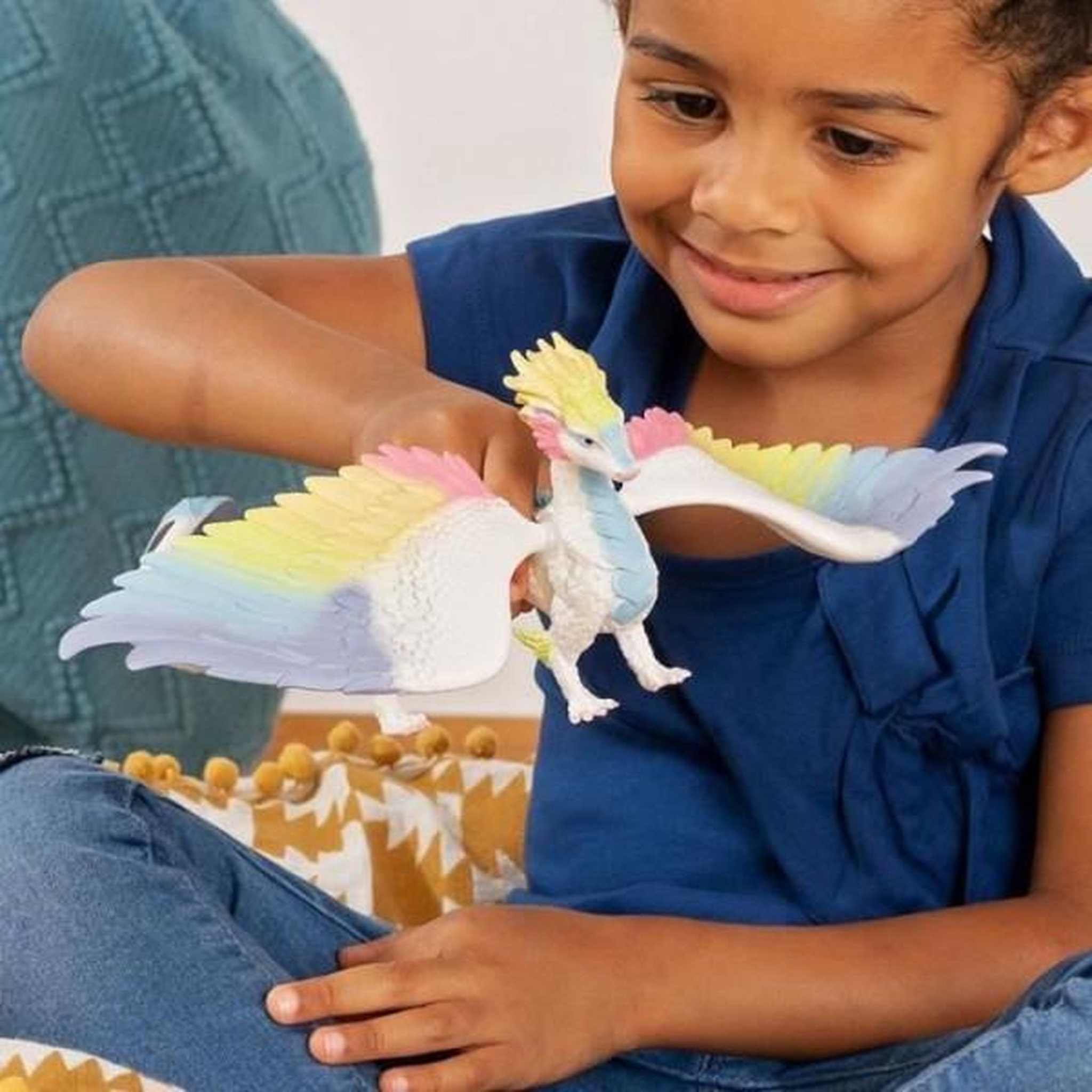 Voir la diapositive 2 : Schleich Figurine Dragon arc-en-ciel, des 5 ans, Schleich 70728 Bayala, 34 x 23 x 11 cm