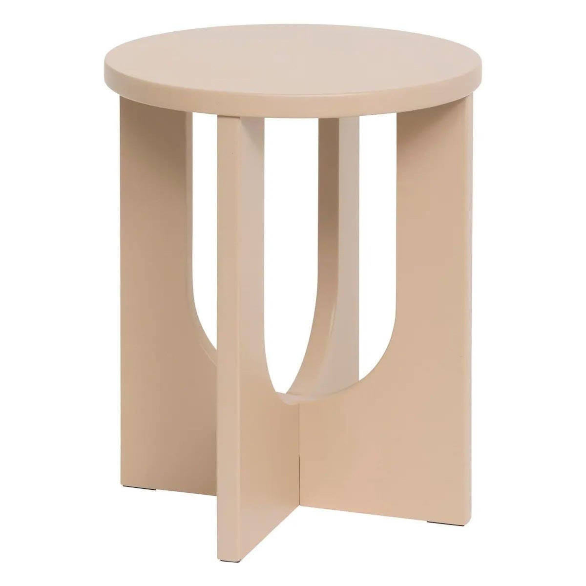 ATMOSPHERA Table d'Appoint Design  Bloom  50cm Noisette