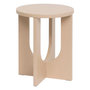 Voir la diapositive 1 : ATMOSPHERA Table d'Appoint Design  Bloom  50cm Noisette