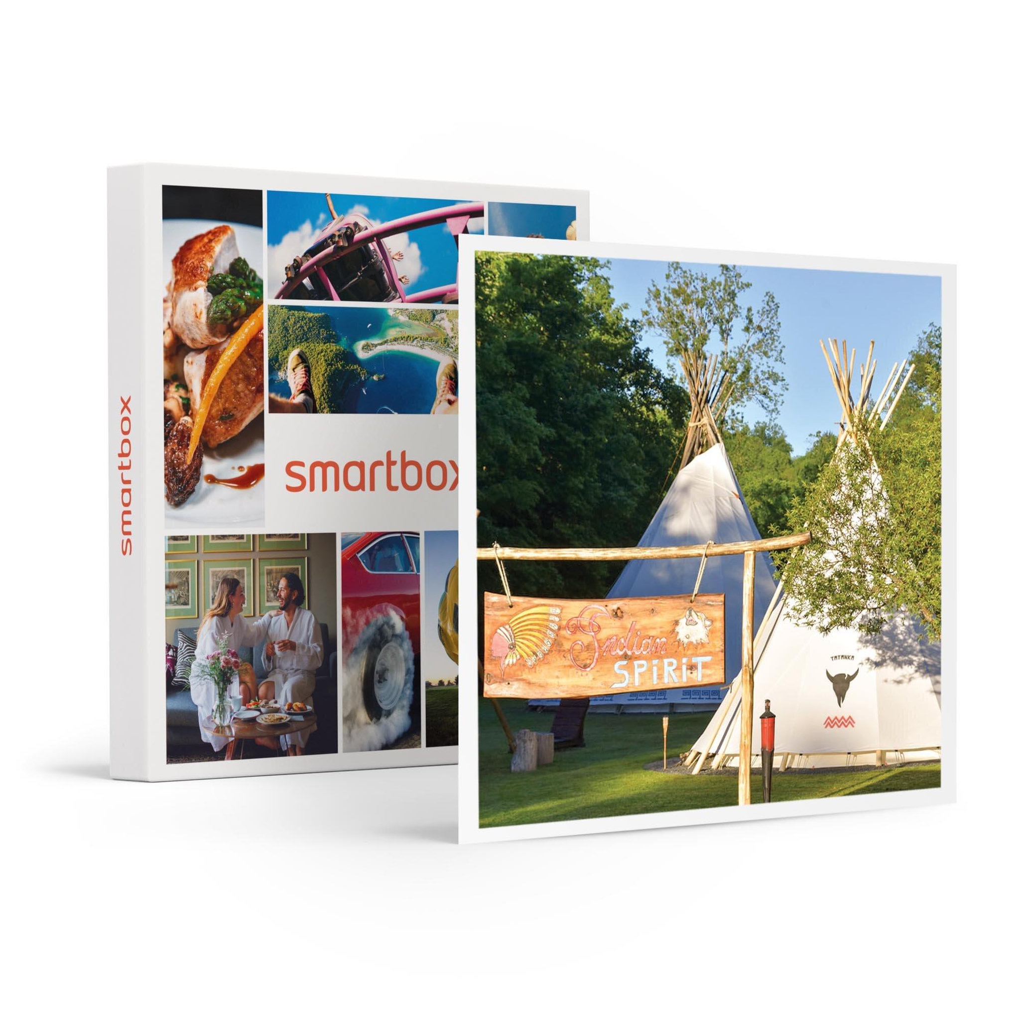 Voir la diapositive 1 : Smartbox Séjour insolite en tipi de 5 jours près de Limoges - Coffret Cadeau Séjour