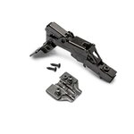 EMUCA SRL Lot de 10 charnières droite - fermeture amortie - Acier- Titane