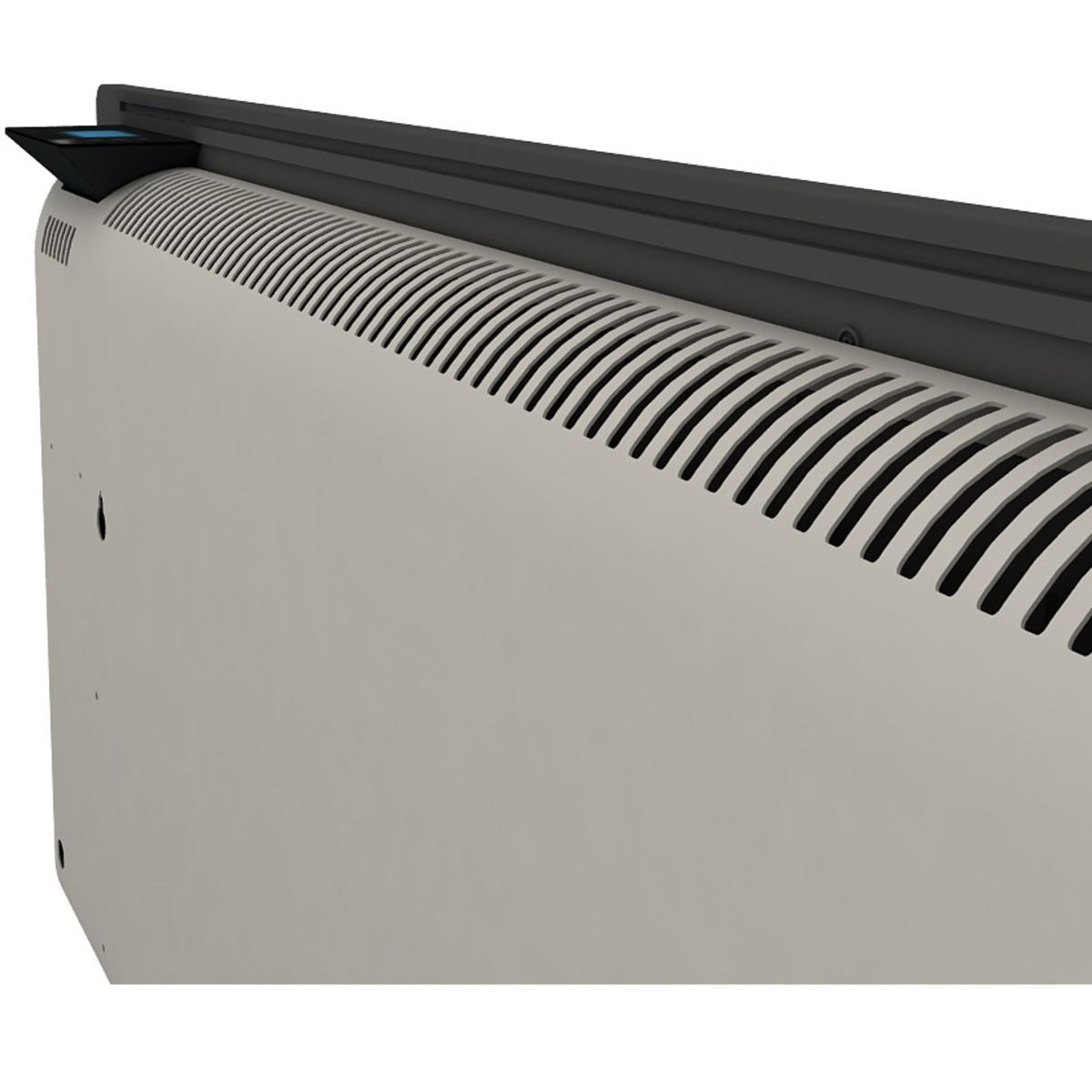 MAZDA Radiateur électrique 2000W pierre naturelle Dual Kherr - Ardoise noire