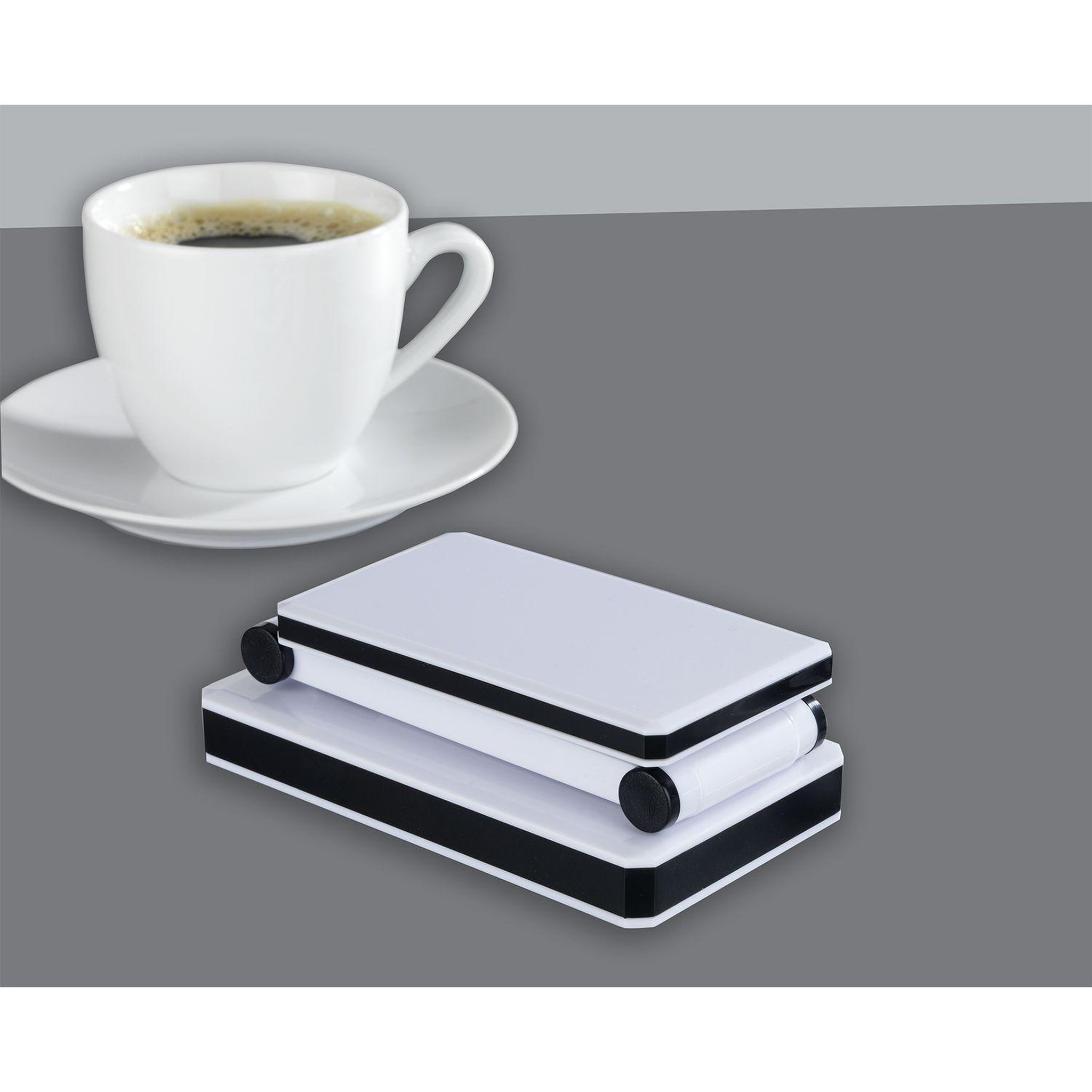 Voir la diapositive 3 : Wenko Lampe led de bureau pliante oka - h. 24 cm - blanc