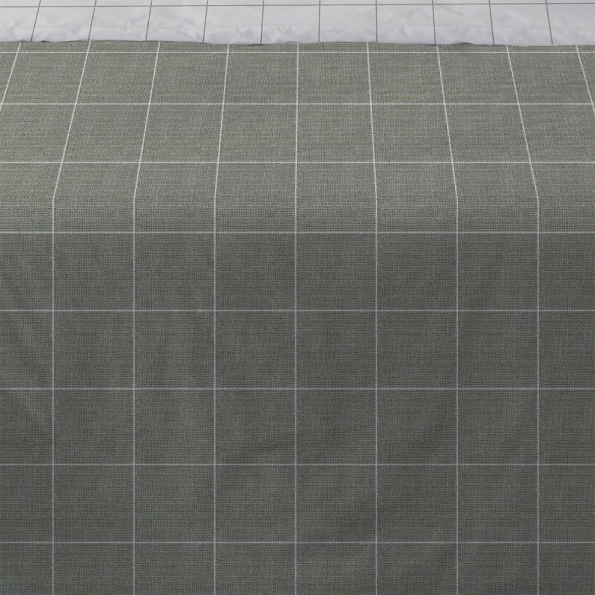 Dourev Housse de couette 240x220 Régis vert + 2 taies