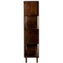 Voir la diapositive 3 : Paris Prix Étagère 4 Niveaux Design  Rafi  167cm Marron