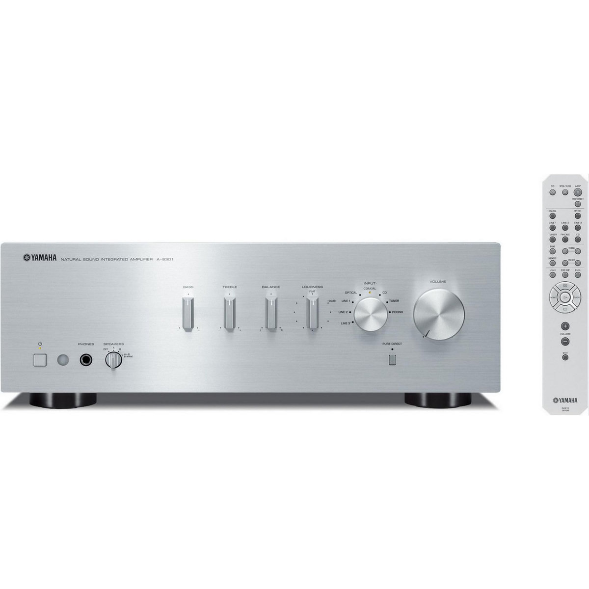 Yamaha Amplificateur hi-fi 2x60w - as301 silver