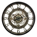 ATMOSPHERA Pendule Murale Mécanique  Vintage  50cm Gris