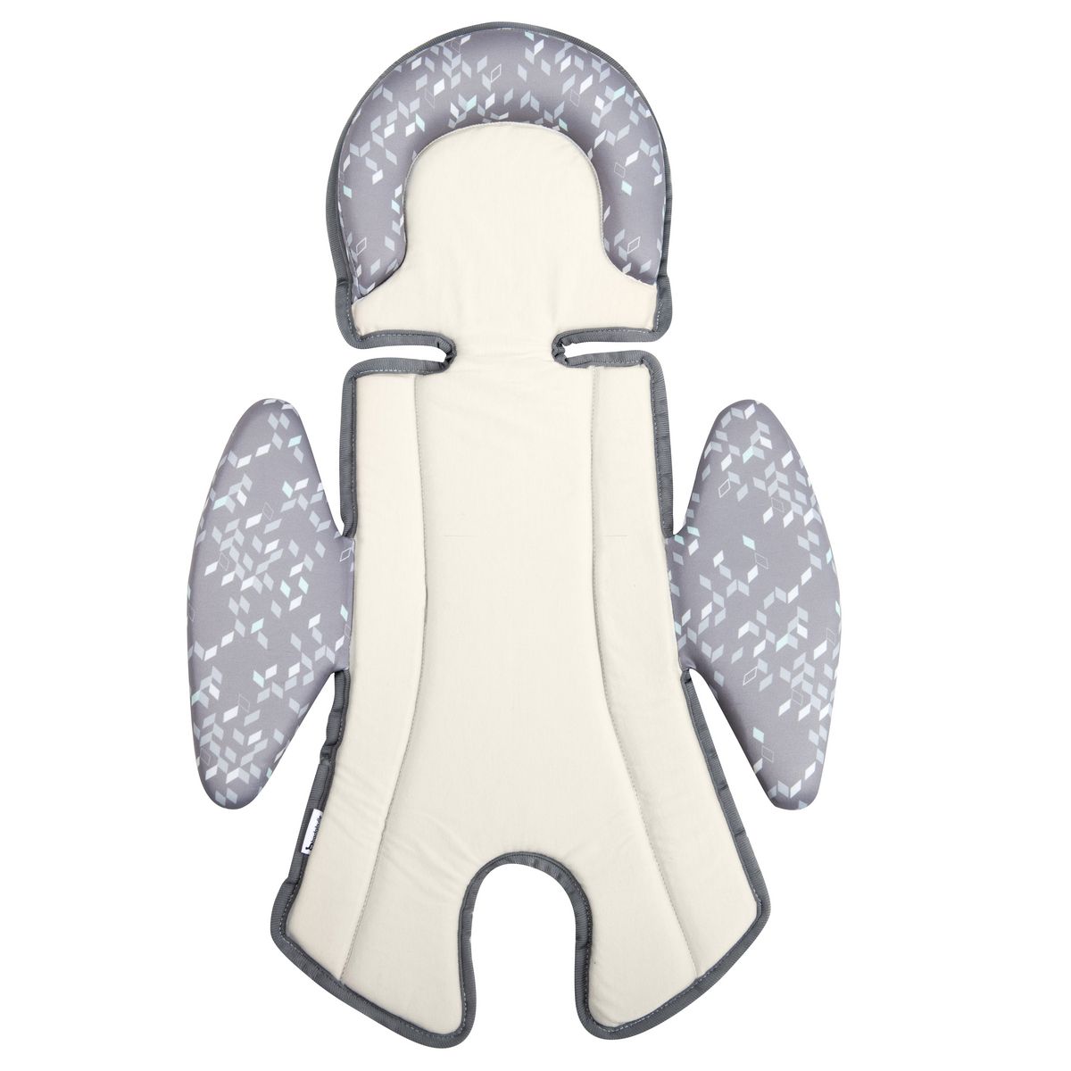 BADABULLE Coussin réducteur confort siège auto - Confetti gris