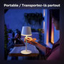 Voir la diapositive 4 : PHILIPS HUE Philips White and Color Ambiance, lampe a poser portable Hue Belle, compatible Bluetooth, blanche
