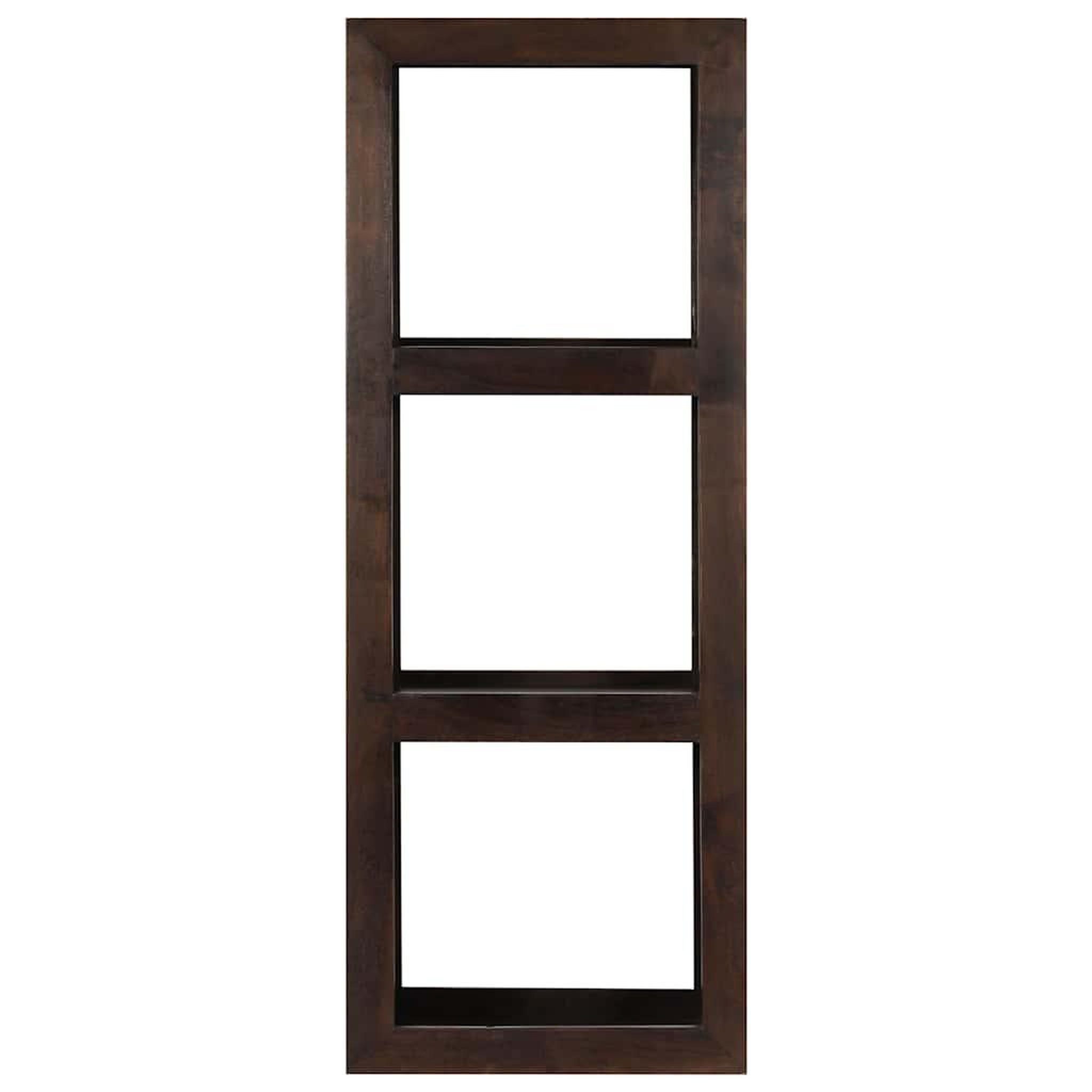 Voir la diapositive 2 : VIDAXL Armoire console 40x30x110 cm bois d'acacia massif
