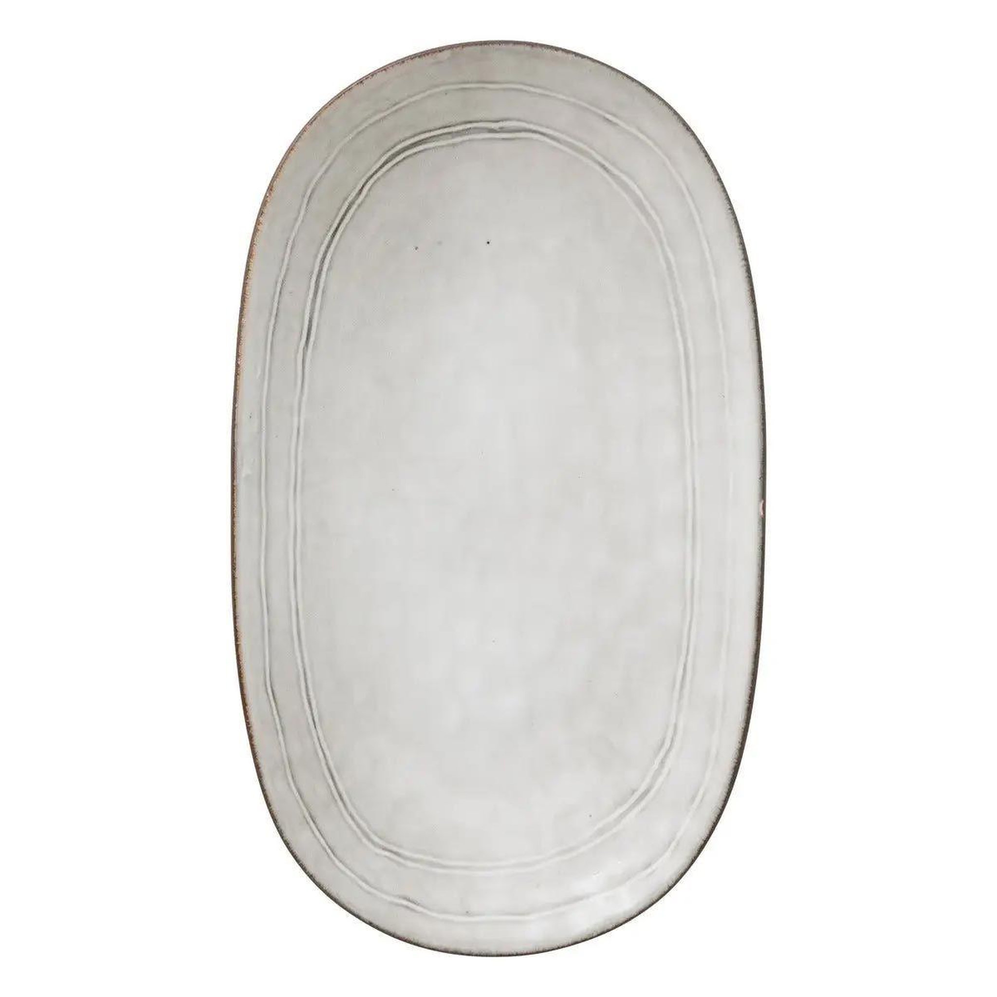 Voir la diapositive 2 : SECRET DE GOURMET Plat de présentation déco  flower  31cm gris