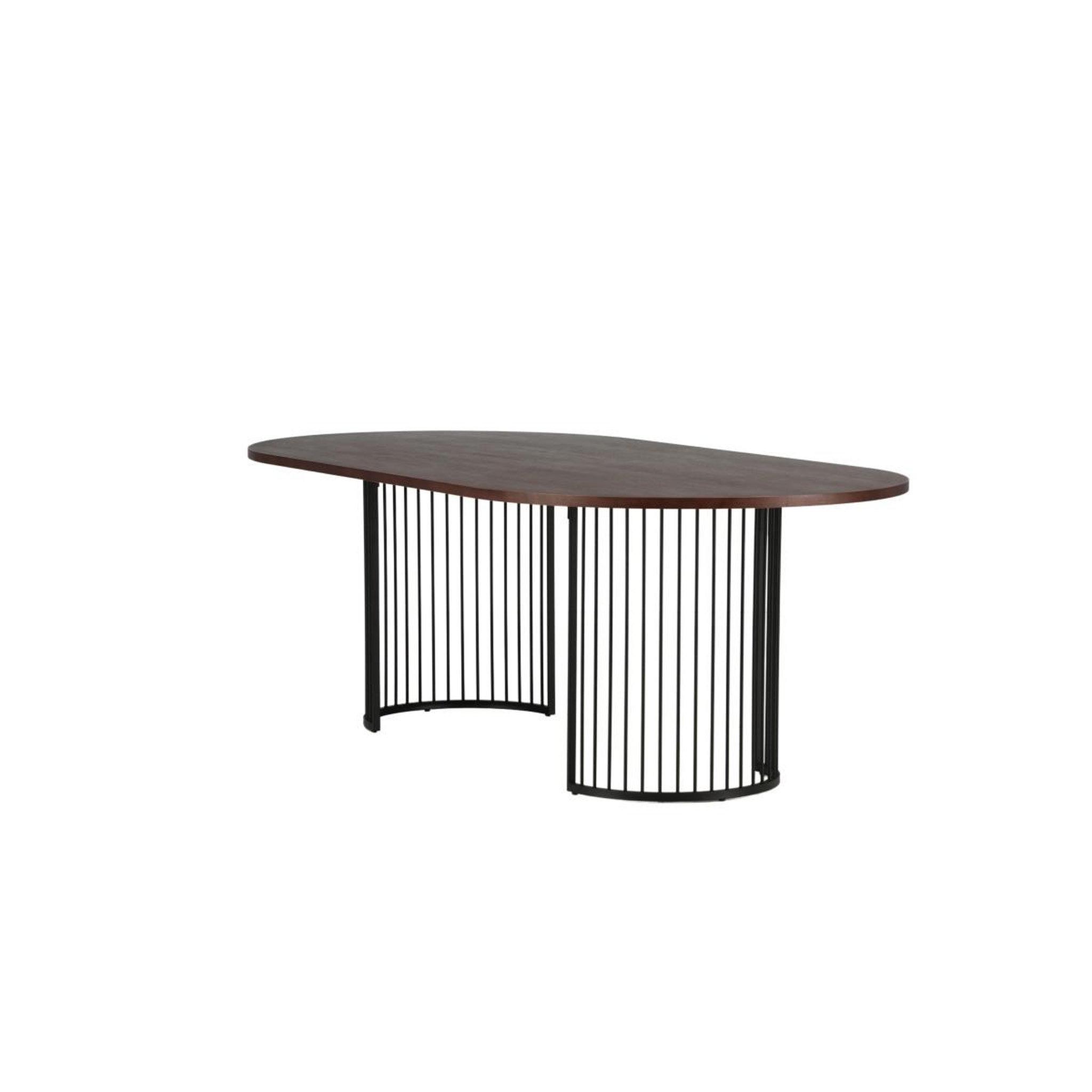 Voir la diapositive 3 : Paris Prix Table à manger ovale  hamneskär  220cm noyer