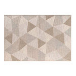 Paris Prix Tapis Déco Tissé  Odilon  160x230cm Beige