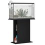 Voir la diapositive 3 : VIDAXL Support pour aquarium noir 75x36x72,5 cm bois d ingénierie