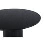 Voir la diapositive 2 : Paris Prix Table à Manger Ronde  Bianca  110cm Noir