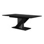 Voir la diapositive 4 : BEST MOBILIER Burnie - table à manger extensible - noir et effet béton - 4 à 6 personnes