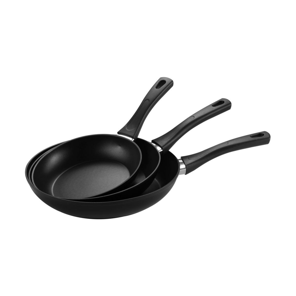 Set de 3 poêles en aluminium forgé NAPOLEON