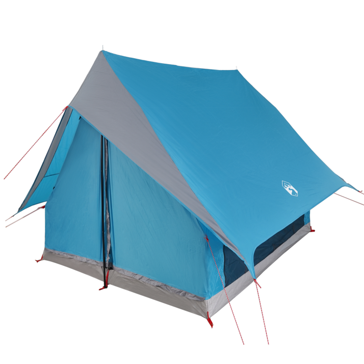 VIDAXL Tente de camping A Frame 3 personnes en bleu imperméable