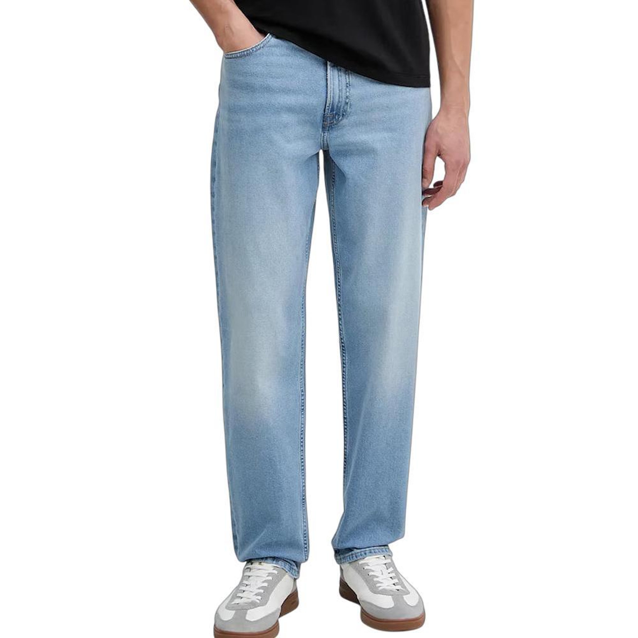 CALVIN KLEIN JEANS Jean Bleu Homme Calvin Klein Jeans 90s Taper Ashland. Coloris disponibles : Bleu