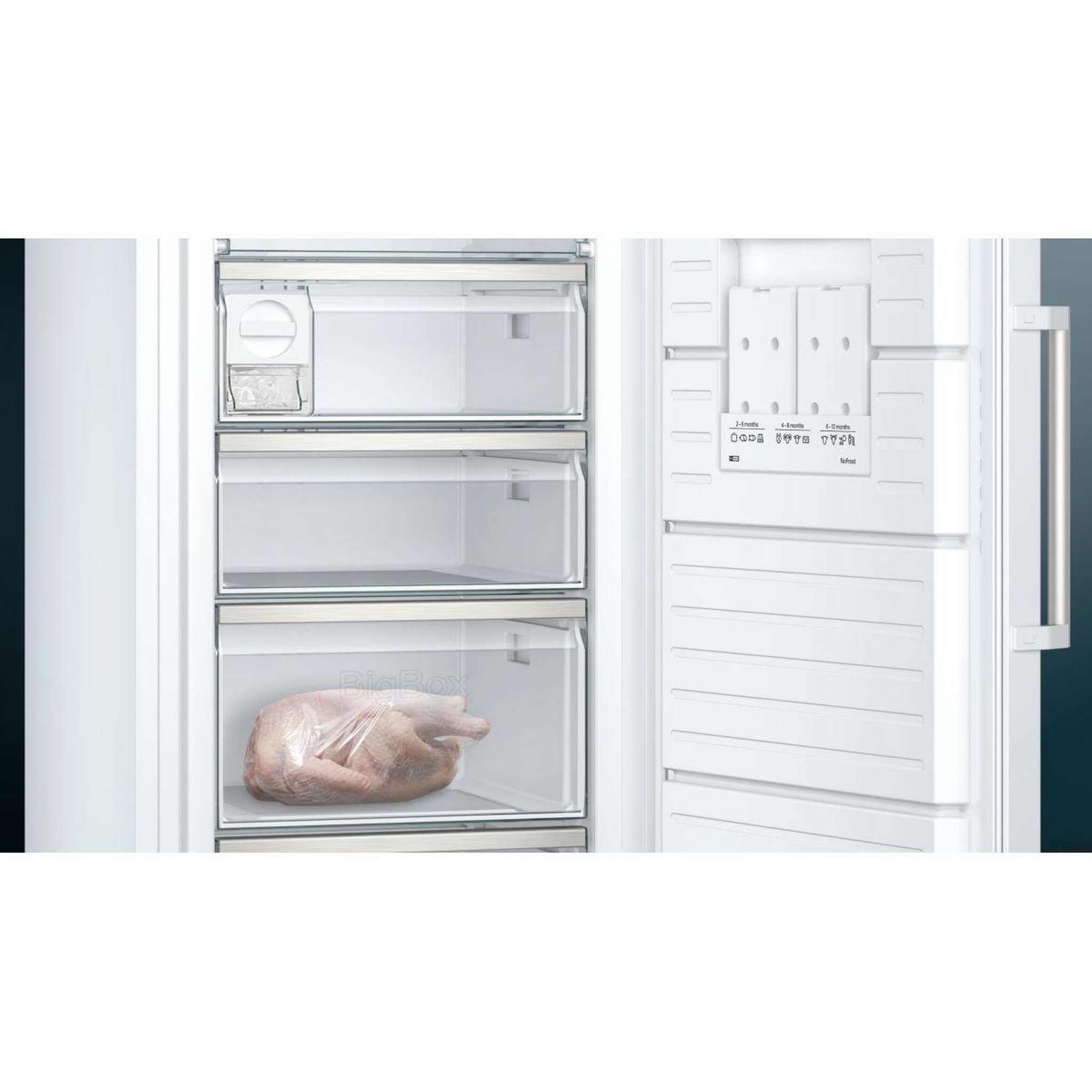 Voir la diapositive 4 : Siemens Congélateur armoire gs58nawdv iq500 variozone