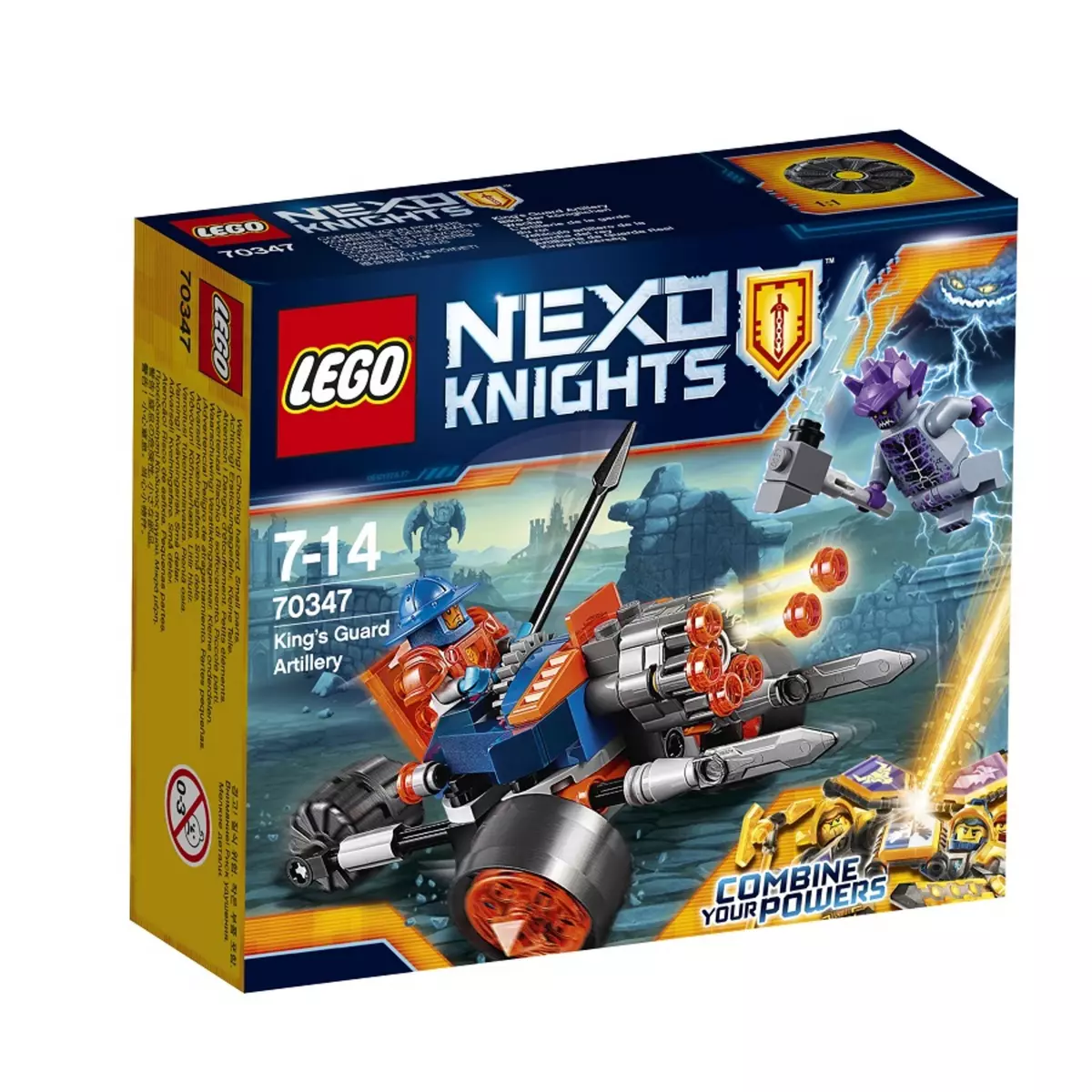LEGO Nexo knights 70347 - L'artillerie de la garde du roi